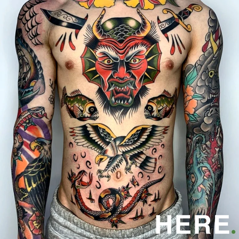How Tattoo Placement Influences Pain Level and Healing. Expert Guide from Here Tattoo Shop, Brooklyn, NY